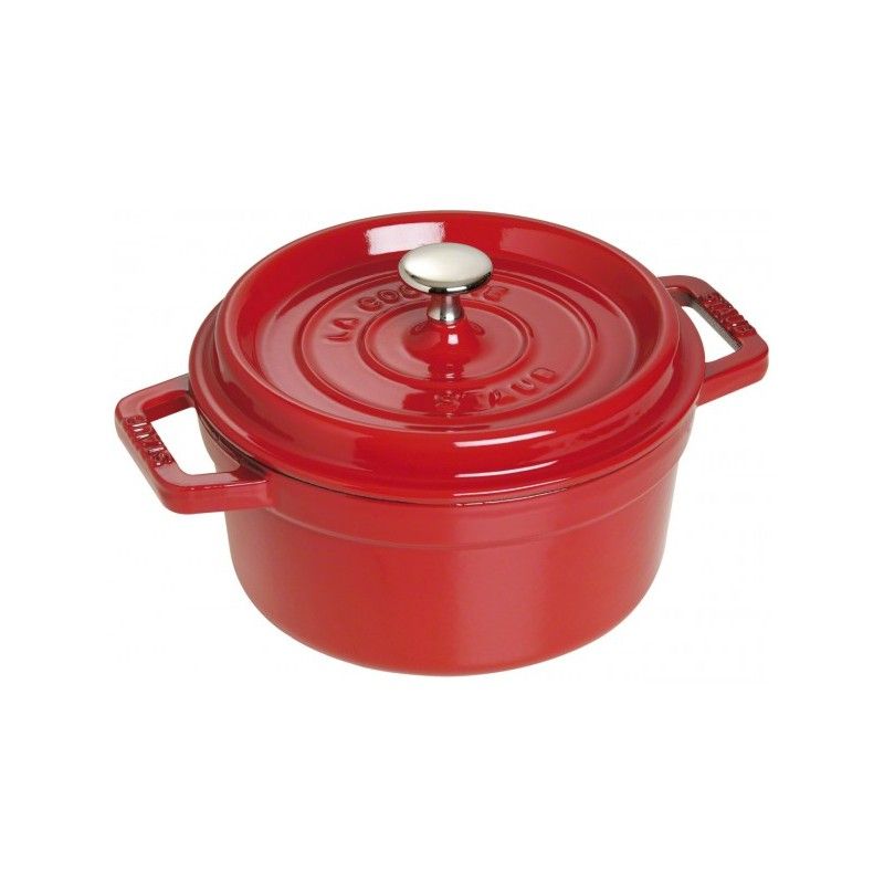 Batteria cocotte in ghisa rossa Staub