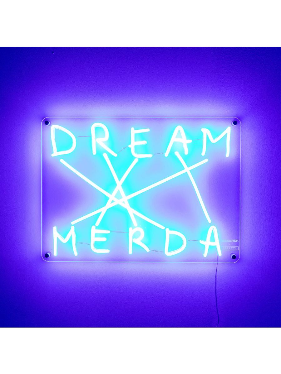 Decorazione Led Con Trasformatore Dream-Merda Seletti