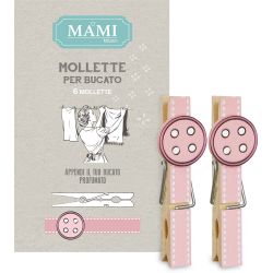 Kit 6 Mollette - Rosa