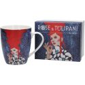 Mug ottomarzo  2 Rose e Tulipani