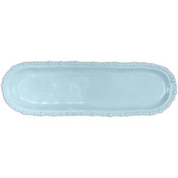 piatto a servire ovale 44,5x13,5 cm - aqua baci milano