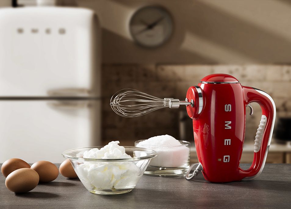 Smeg Hand Mixer Rosso