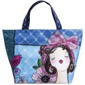 Borsa Le Pupazze Azzurra 55X45