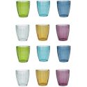 Amami  Set 6 Bicchieri Multicolor Rose E Tulipani
