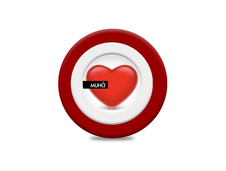 Profumatore auto cuore melograno Symbol Muhà