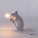 Lampada In Resina Mouse Lamp-Mac Cm.5X15 H.12,5 - Seduto Usb