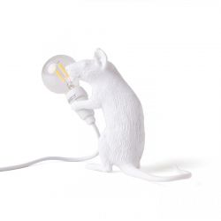 Lampada In Resina Mouse Lamp-Mac Cm.5X15 H.12,5 - Seduto Usb