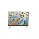 Cassettiera 3 Cassetti In Mdf Toiletpaper Cm.120X45 H.100 - Snake