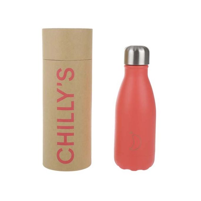 Bottiglia 260 ml - Pastel - Coral Chilly's Bottles