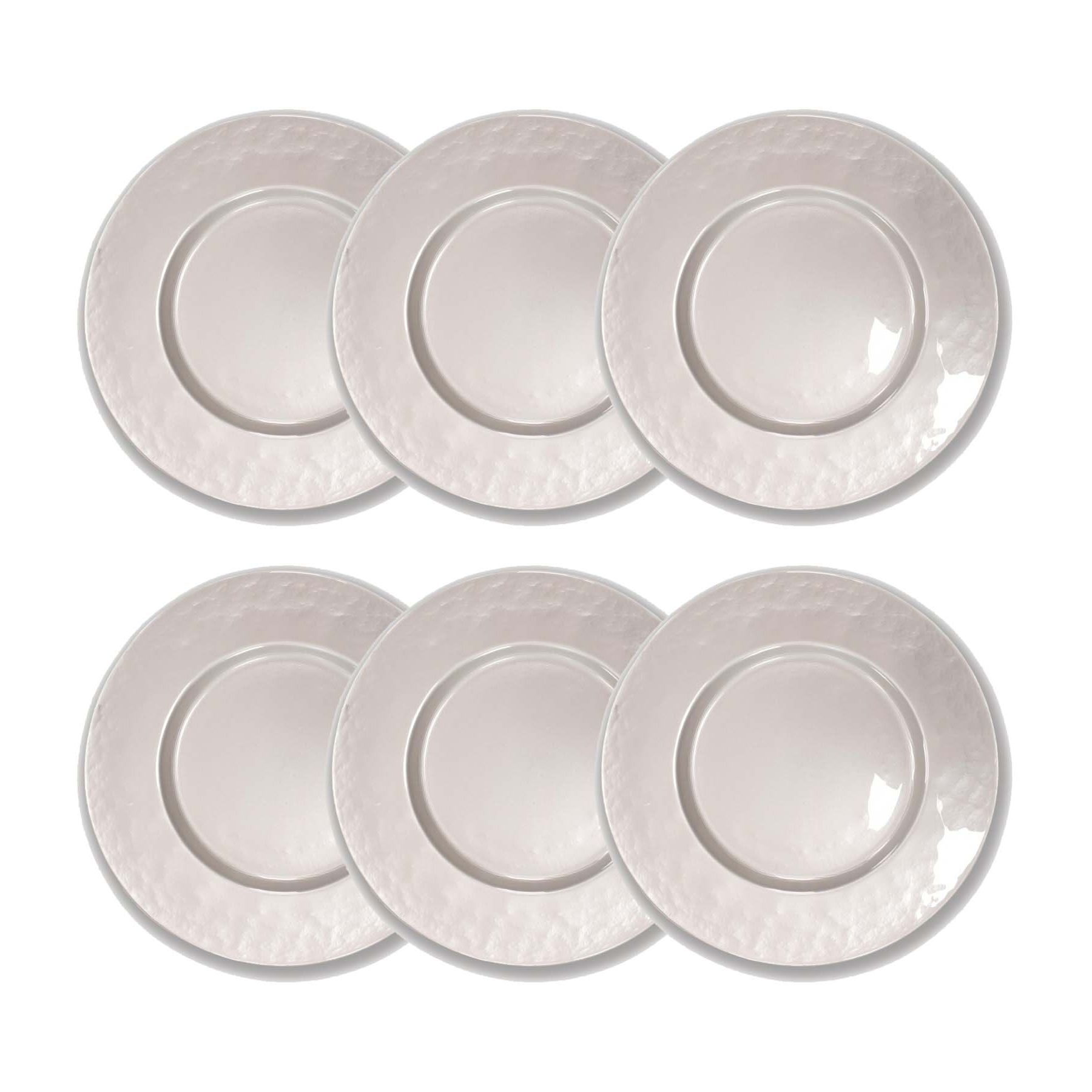 Set 6 Sottopiatti Madreperla Vetro Brandani