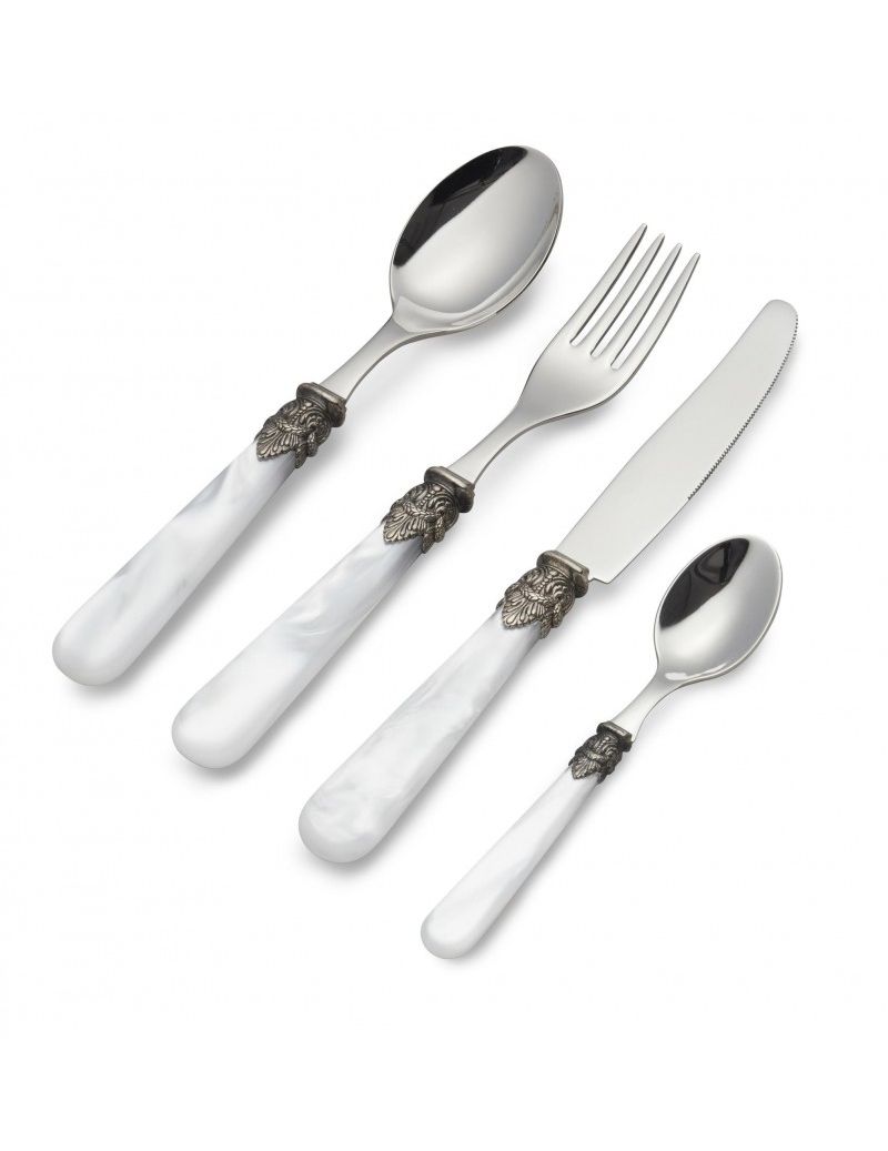 Set Posate Madreperla 16 Pz Inox Brandani