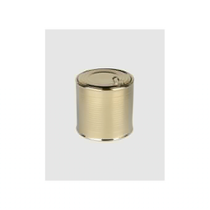 Barattolo in porcellana oro seletti