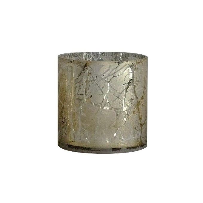 TEALIGHT"TWIGS" 15/H.15CM GOLD