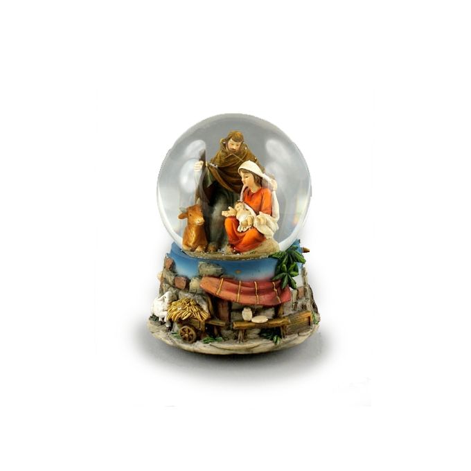 Presepe palla di neve 14.5 cm Goldbach