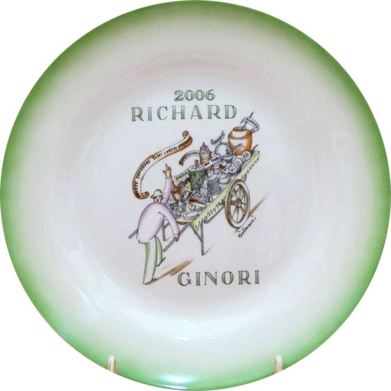 Piatto da collezione 2006 Richard Ginori 1735