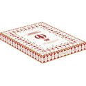 Piatto a forma abete 21x16 cm in porcellanain color box CHRISTMAS WONDERLAND