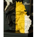 Testa  Media Nero Giallo Baci Milano