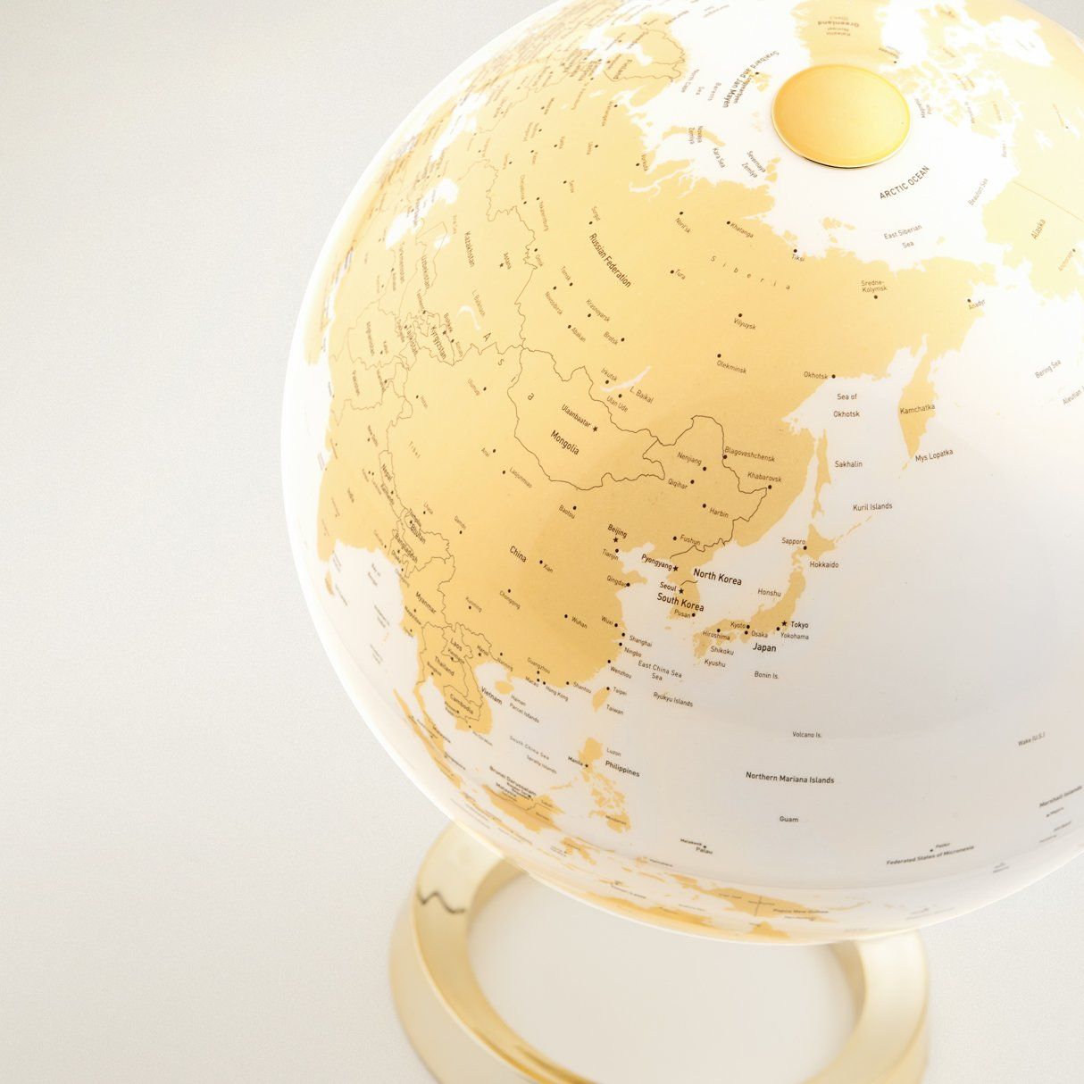 Lampada mappamondo oro light & colour atmosphere