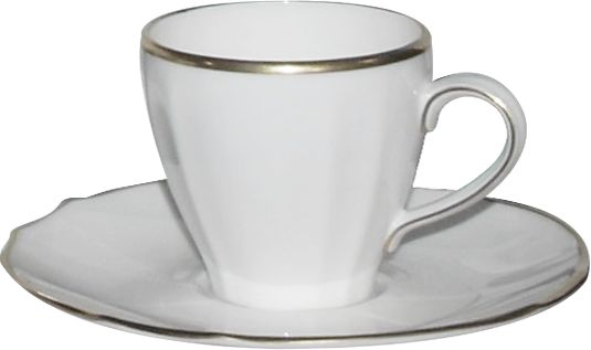 Set 6 tazze caffè con piattino duchessa Richard Ginori 1735