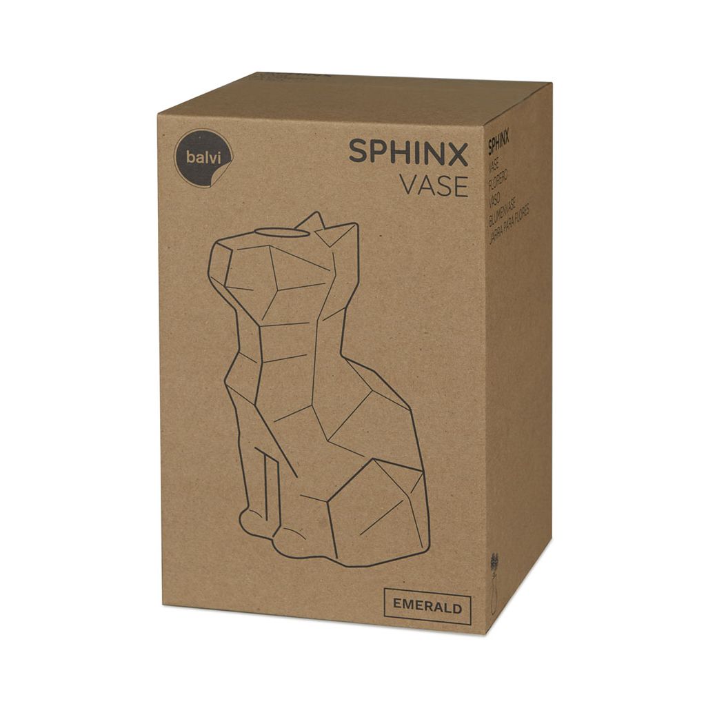 Vaso Sphinx Gatto 23 Cm Balvi