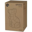 Vaso Sphinx Gatto 23 Cm Trasparente Balvi