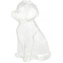 Vaso Sphinx Cane 23 Cm Trasparente Balvi