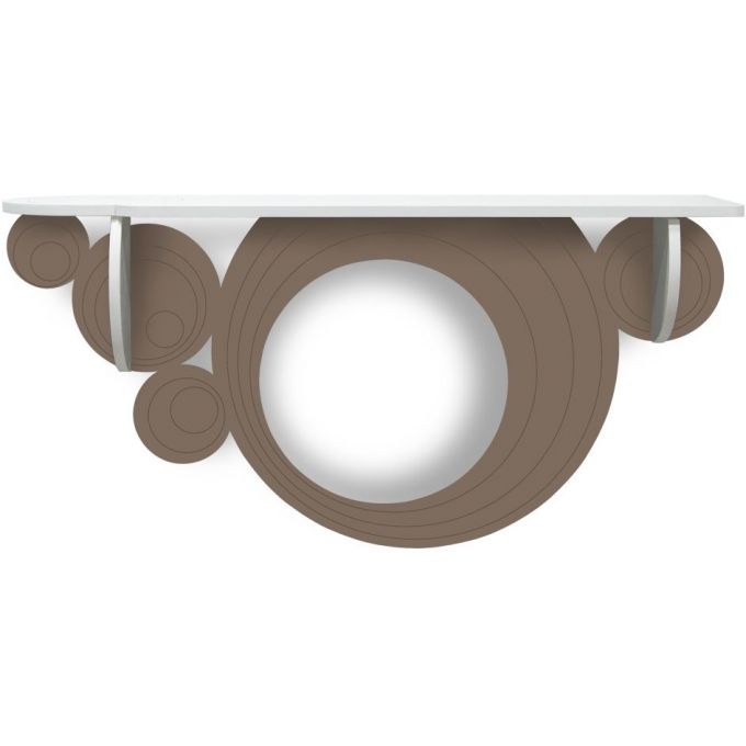 consolle ingresso design moderno bianco grigio marrone
