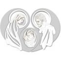 capezzale moderno sacra famiglia grigio luce bianco