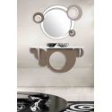 consolle ingresso design moderno bianco grigio marrone