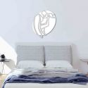 capoletto moderno maternità bianco grigio luce