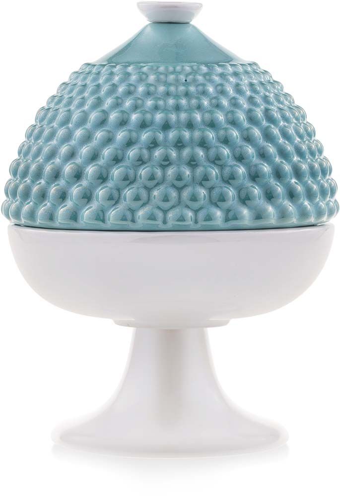Scatola Pumo Piccola Con Coperchio Tiffany Emò