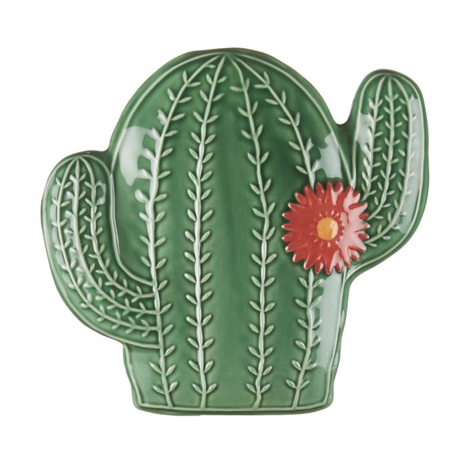 Evaporatore Cactus Verde Con Fiore Rosso L'Oca Nera