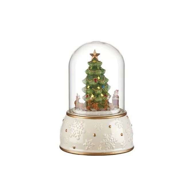 Cloche Con Albero Movimento Musica E Leds L'Oca Nera