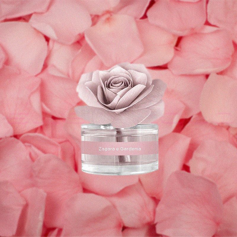 Diffusore rosa 50ml Ambra Antica Muhà