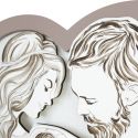 Capezzale sacra famiglia cuore Laser Art Style