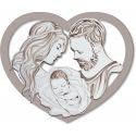 Capezzale sacra famiglia cuore Laser Art Style