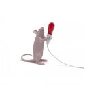 Lampada Resinamouse Lamp-Stepcm.6X13,3 H. 14,5-San Valentino Usb