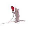 Lampada Resinamouse Lamp-Stepcm.6X13,3 H. 14,5-San Valentino Usb
