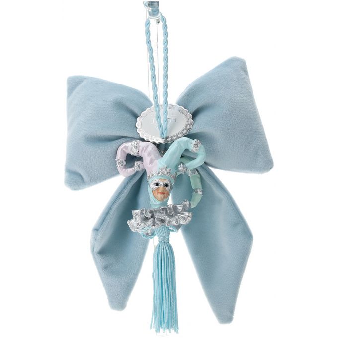 Fiocco Velluto Blu Venice 14X18cm Hervit