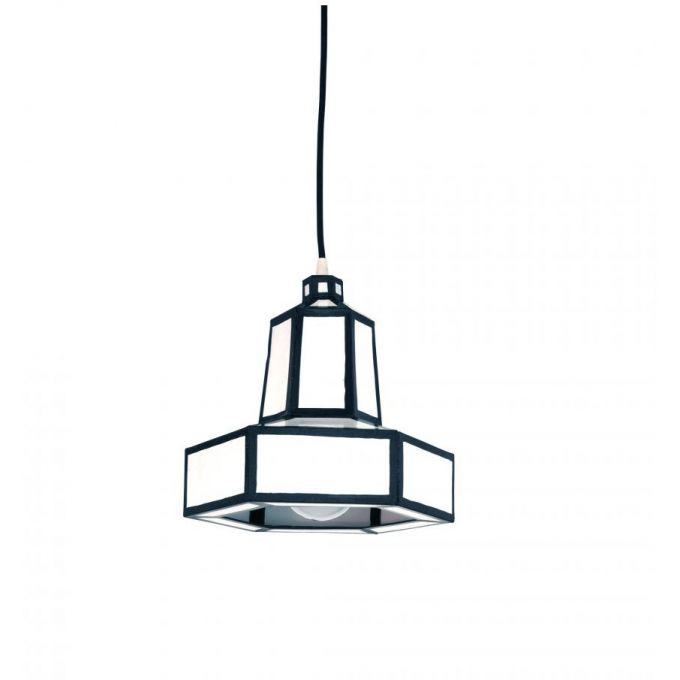 Lampada A Sospensione In Cartone Riciclato Cut & Pastediametro Cm.26 H.24,2 Seletti