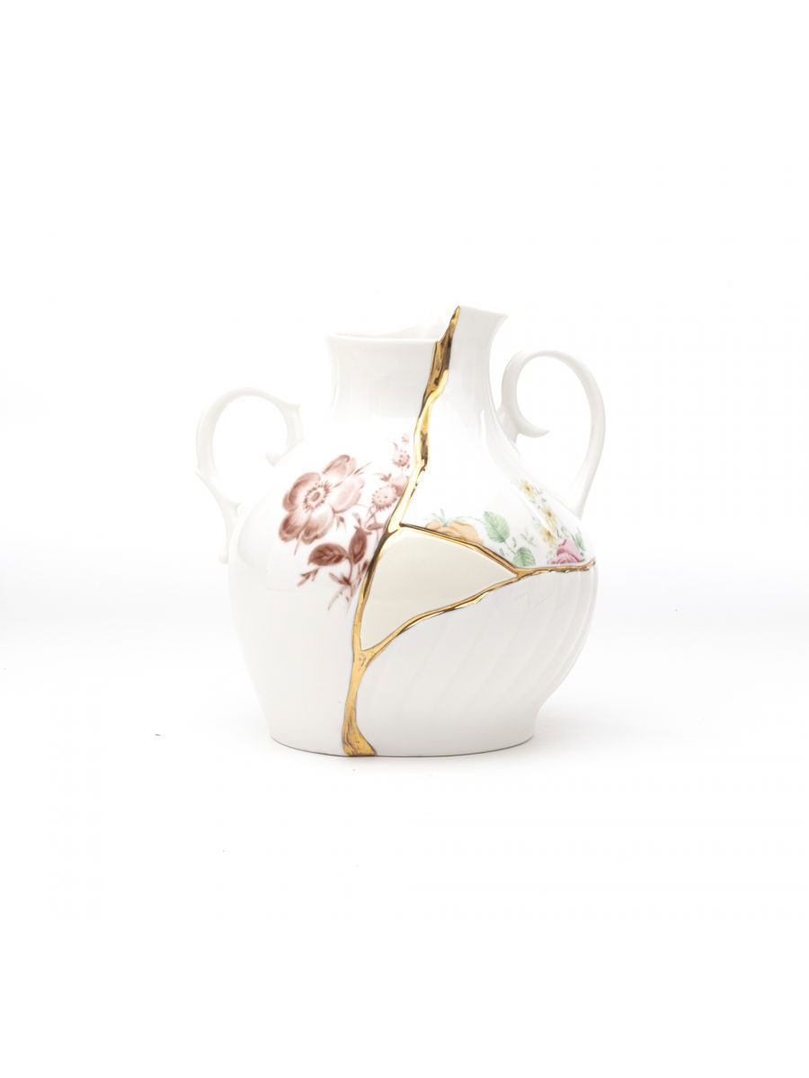 Vaso In Porcellana Kintsuji Seletti