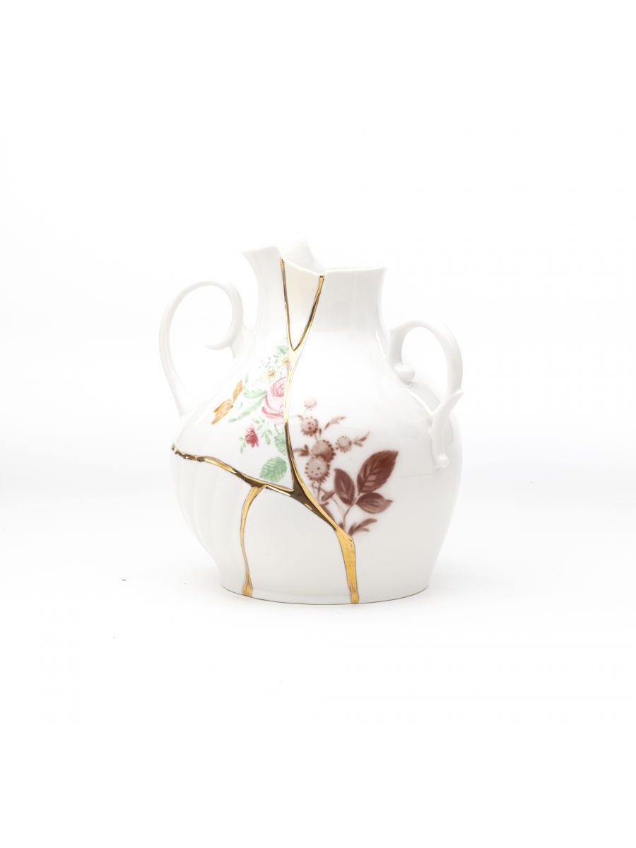 Vaso In Porcellana Kintsuji Seletti