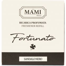 Refill Fortunato - Sandalo Nero Mami Milano