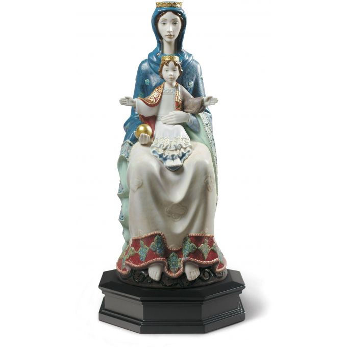 Statua Maternità Romanica Lladrò