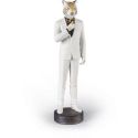 Statua uomo tigre Lladro