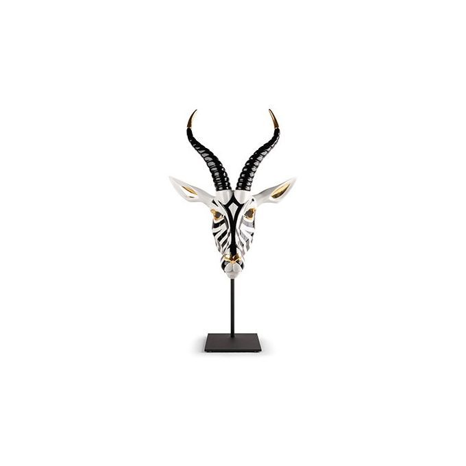 Statua Maschera Antilope Lladrò