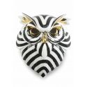 Maschera Gufo (Nero-Or) Lladro