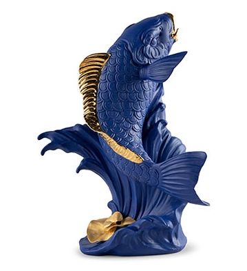 Carpe Ko? (Azzurro-Oro) Lladro