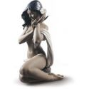 Statua Candida luce della Luna Lladrò