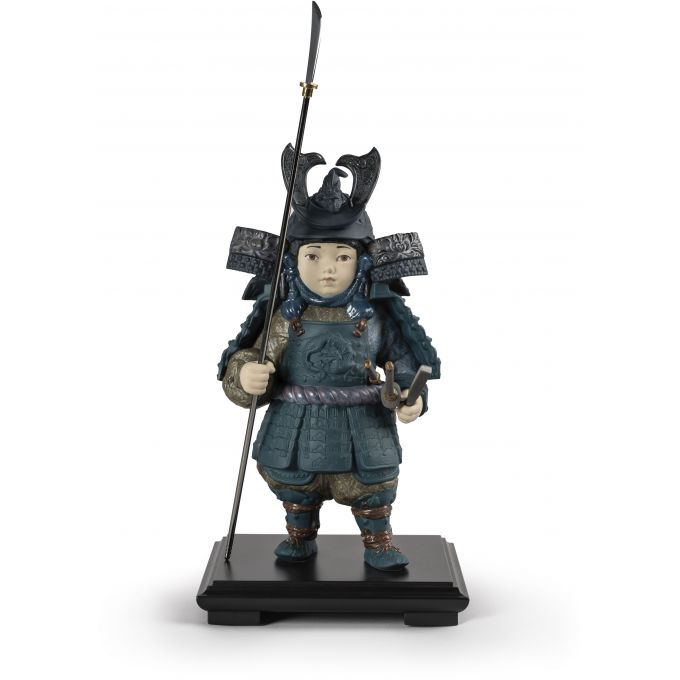 Statua Bambino Samurai Lladrò